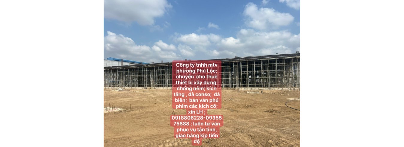 Chống nêm cho thuê công trình bà  rịa 